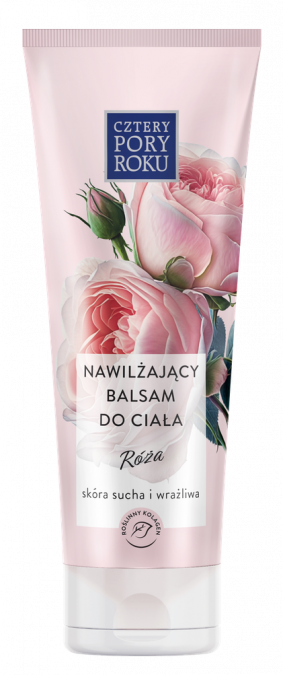 Nawilżający balsam do ciała - Róża